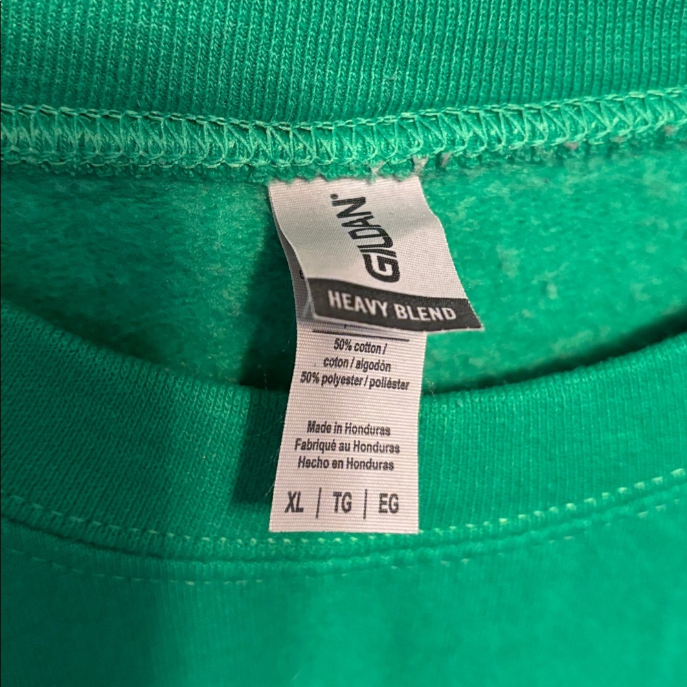 Oversized Green “Kinda Grinchy Kinda Jolly” Pullover - Picture 3 of 3